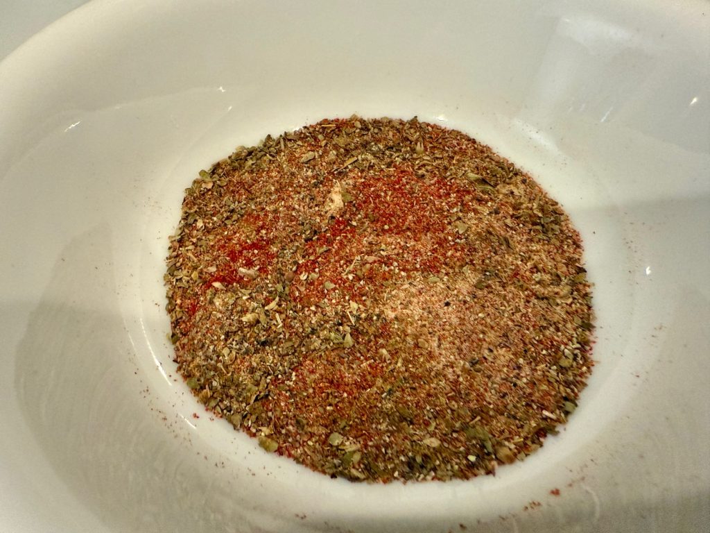spice mix for the hot honey lime chicken