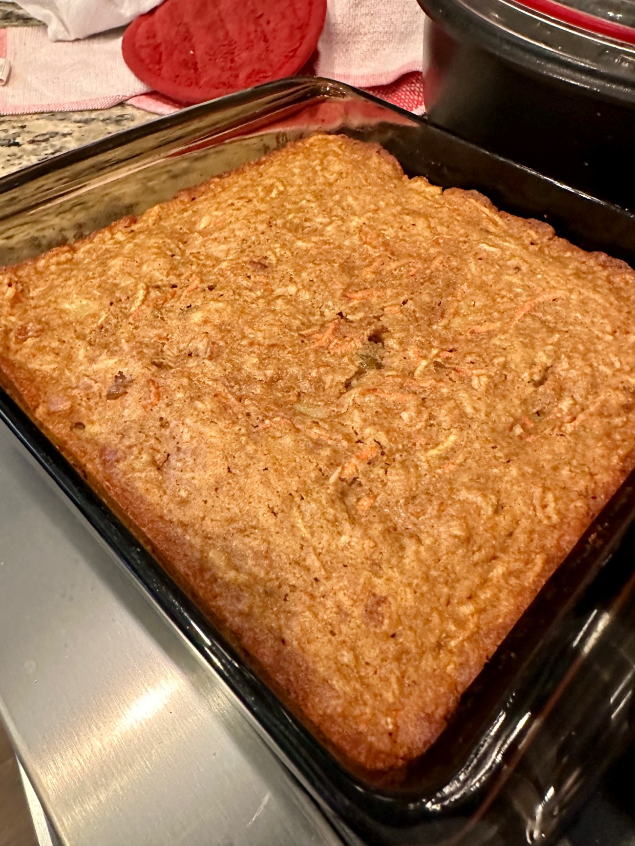 morning glory breakfast cake baked