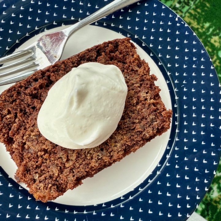 Dark Chocolate Loaf Cake from Nigella Lawson