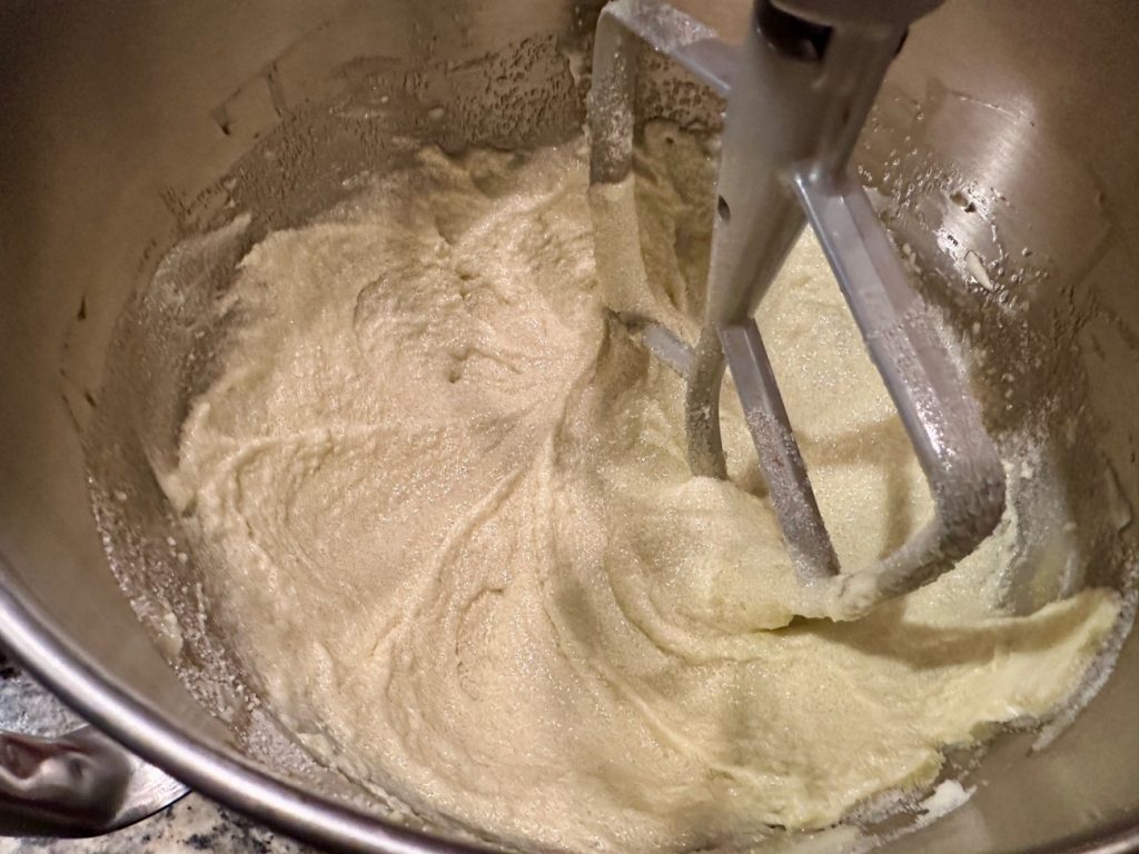 chocolate zucchini cake batter