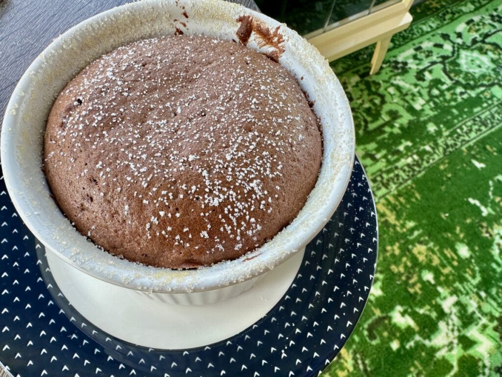 How to make a traditional chocolate soufflé...it isn't difficult, but it can feel intimidating if you don't understand the techniques. Here's a straightforward recipe with step-by-step instructions so you can make this fancy French dessert for yourself! It's also naturally gluten-free.