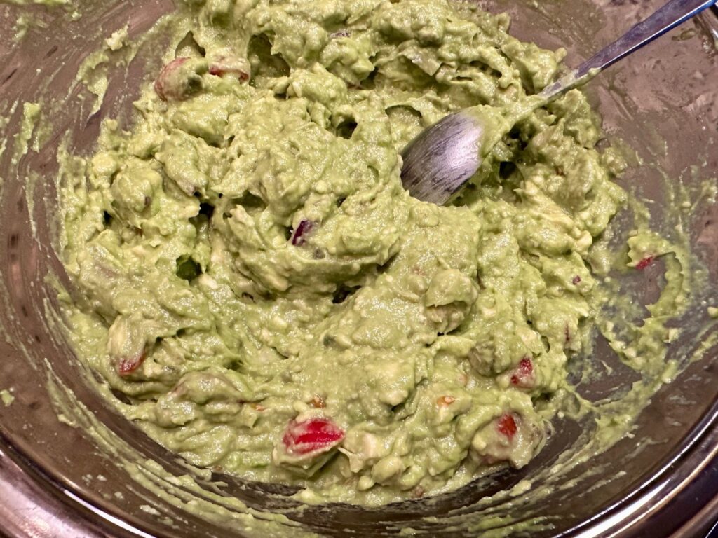 I think the best homemade guacamole recipe still has some chunkiness to it