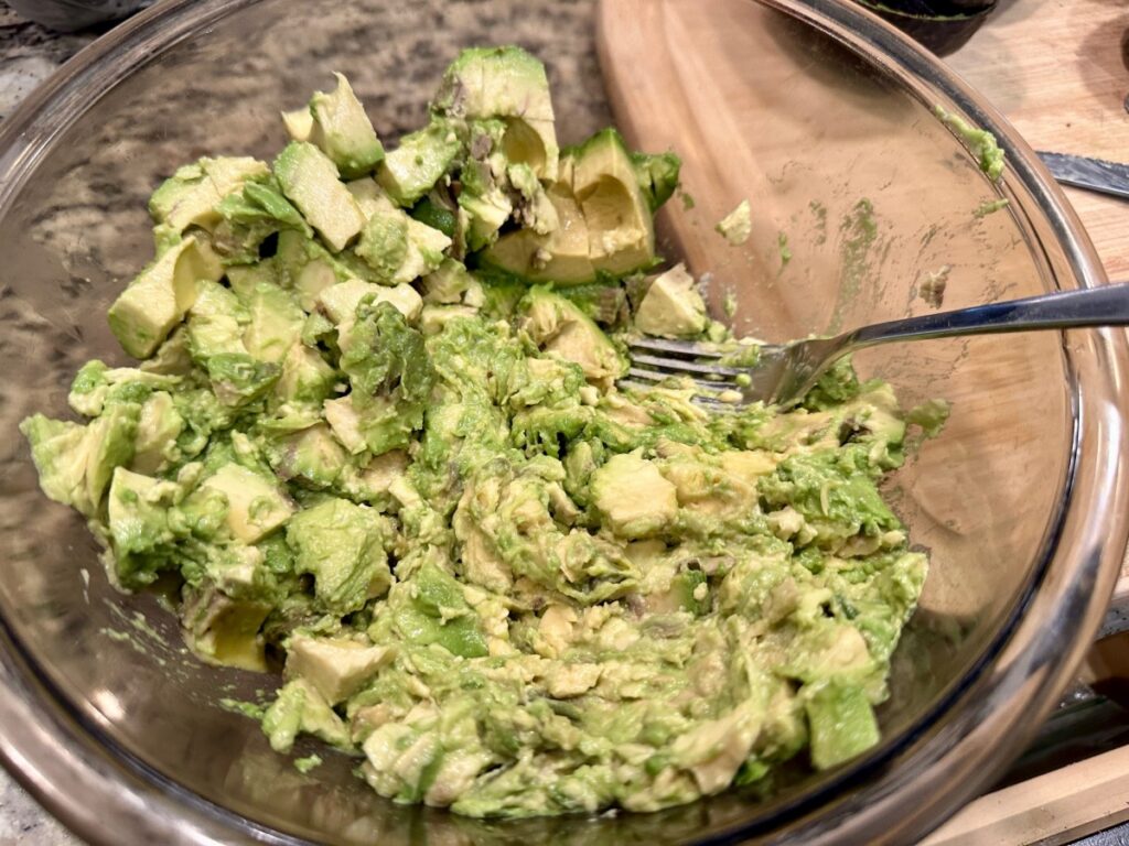 it's better for your avocados to be perfectly ripe or just slightly overripe, vs. under for the best guacamole