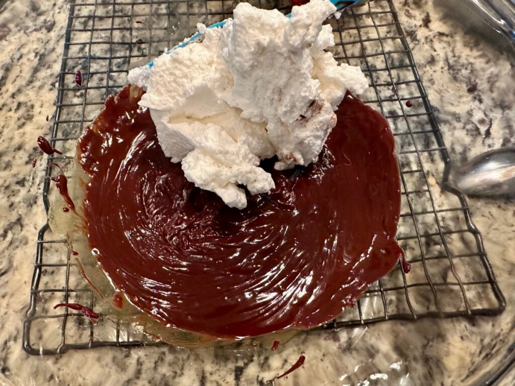 it's important to incorporate the whipped egg whites gently when making a chocolate souffle