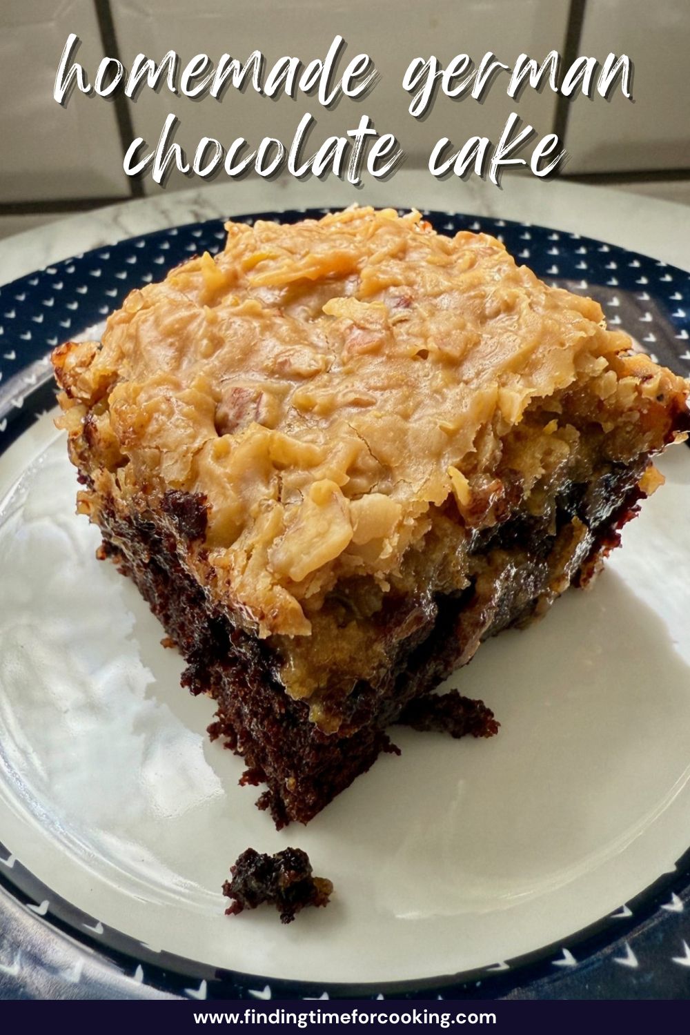 How to Make German Chocolate Cake | You'll never go store-bought again!  This homemade German chocolate cake is insanely delicious and super easy to make.  Pair a rich, fudgy chocolate cake with the famous caramel pecan coconut frosting for a special treat that's perfect for any occasion.  This is the best German chocolate cake recipe, an iconic American dessert. #desserts #cakerecipe #chocolatecake 