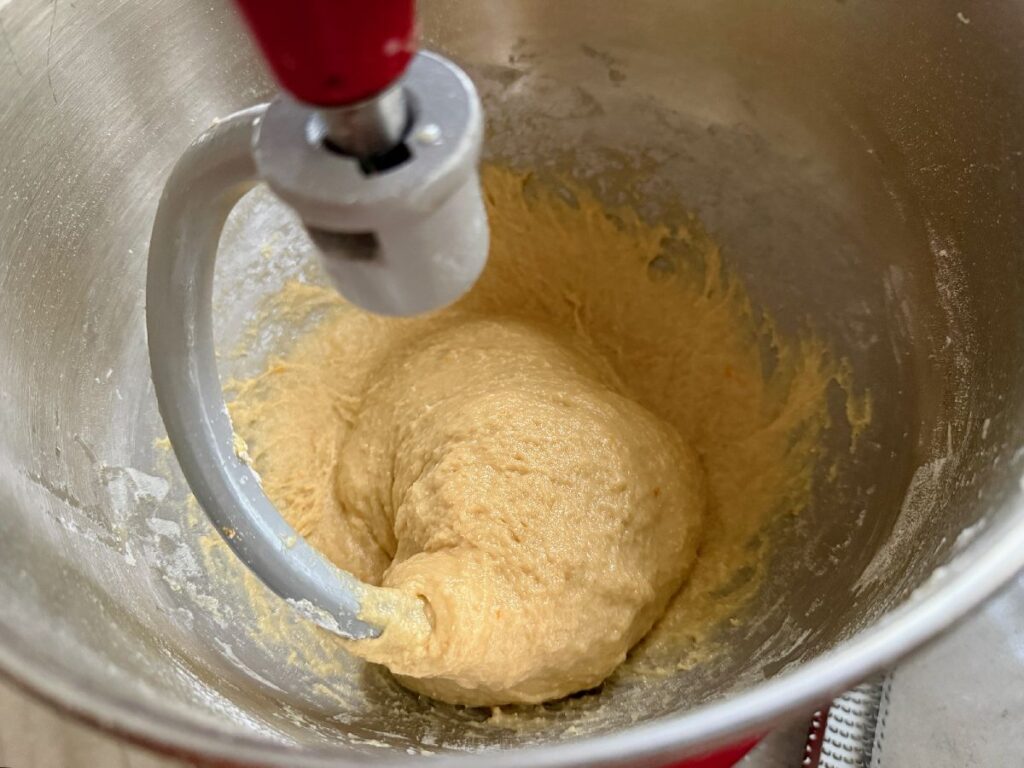 the enriched dough for these fast chocolate cinnamon rolls is easy to make