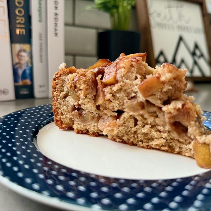Caramelized Apple Snacking Cake