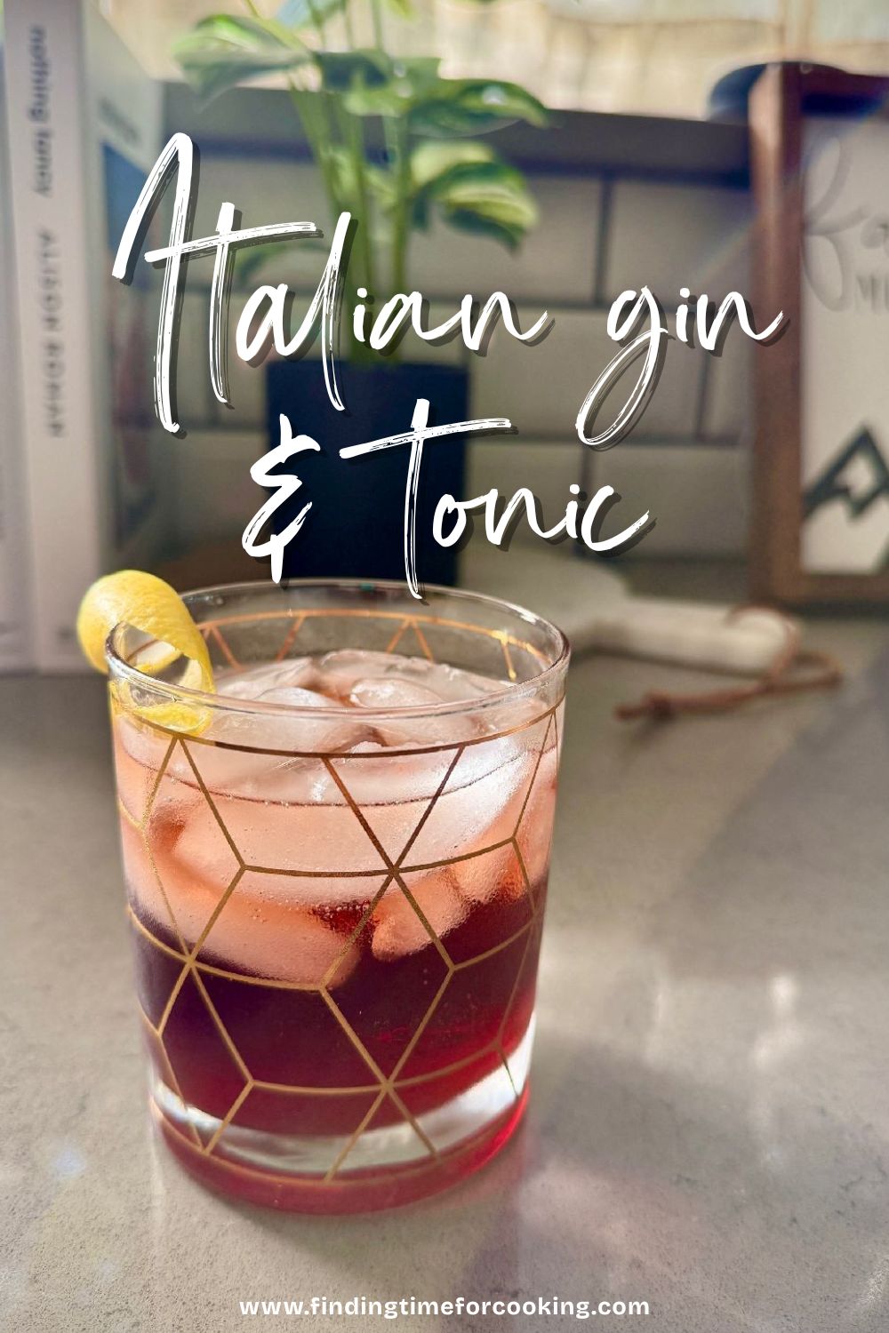 How to Make an Italian Gin & Tonic Cocktail | This Italian G&T is a perfect twist on the classic cocktail, bringing in the bitter notes of Aperol and a hit of spiced simple syrup with tart juice to "fancy it up" a bit. This is a more complex version, something that feels like a proper cocktail but still just as refreshing! Also a perfect holiday gin & tonic.