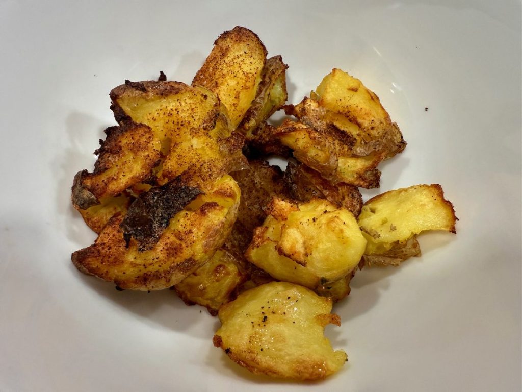 easy smashed potatoes