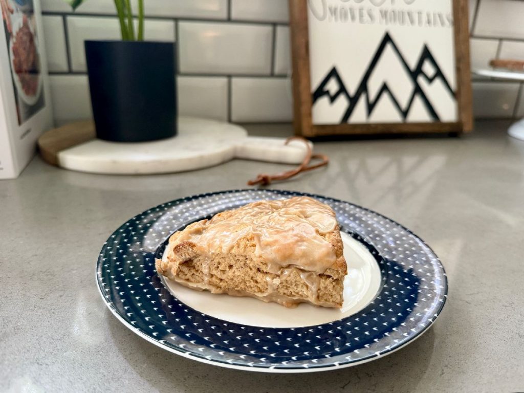 How to Make Amarula Scones | A perfect way to use Amarula liqueur, these Amarula coffee scones are insanely delicious, packed with a strong taste of Amarula (kind of like Bailey's but less sweet and a bit fruity) and some coffee flavor.  These are the perfect brunch recipe year-round, so easy, and bringing a fancy vibe to any occasion. Best scones recipe, what to make with Amarula, brunch recipe ideas. 