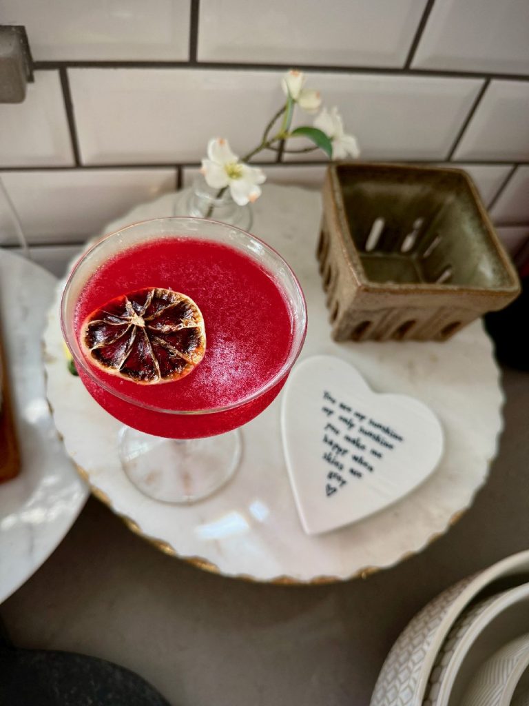 “Ma’am Don’t Be Silly”: A Delicious Blackberry Aperol Gin Cocktail