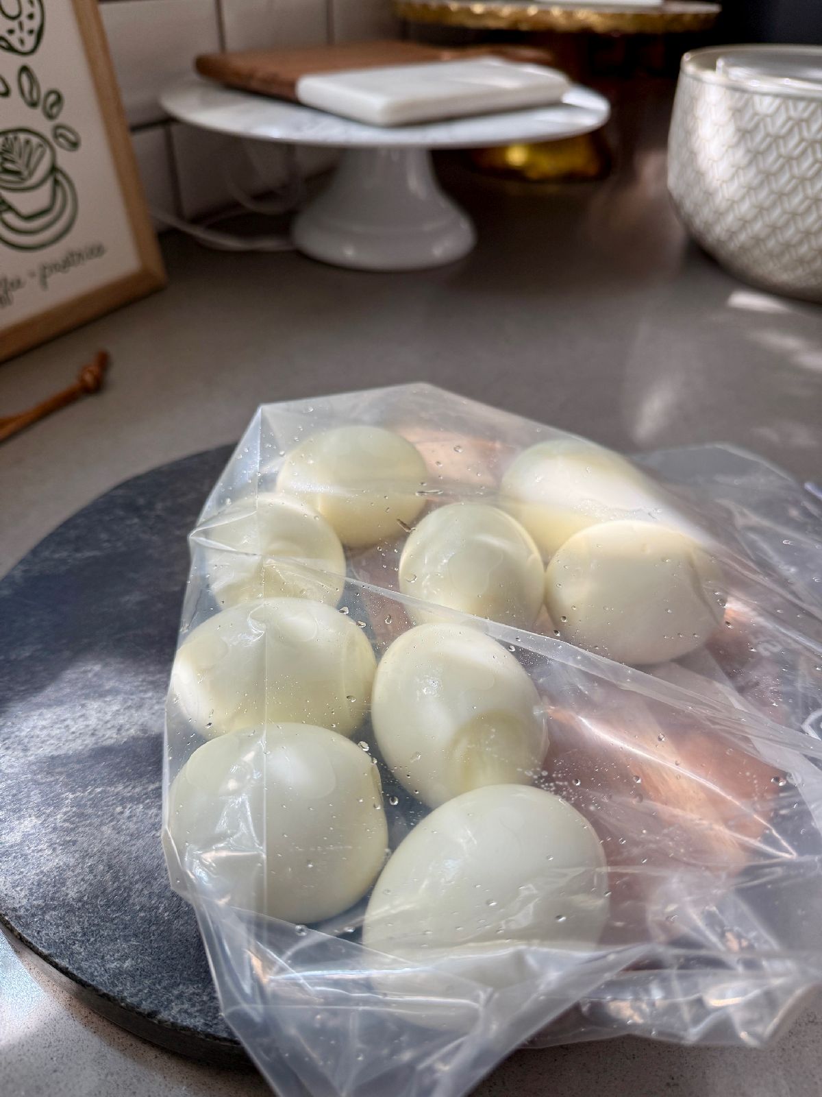 The Easiest Hard Boiled Eggs | Hard-boiled eggs are a great healthy on-the-go snack I always have in my fridge.  Here's my foolproof way to make them that's fast and easy...how to make hard-boiled eggs in the Instant Pot! 