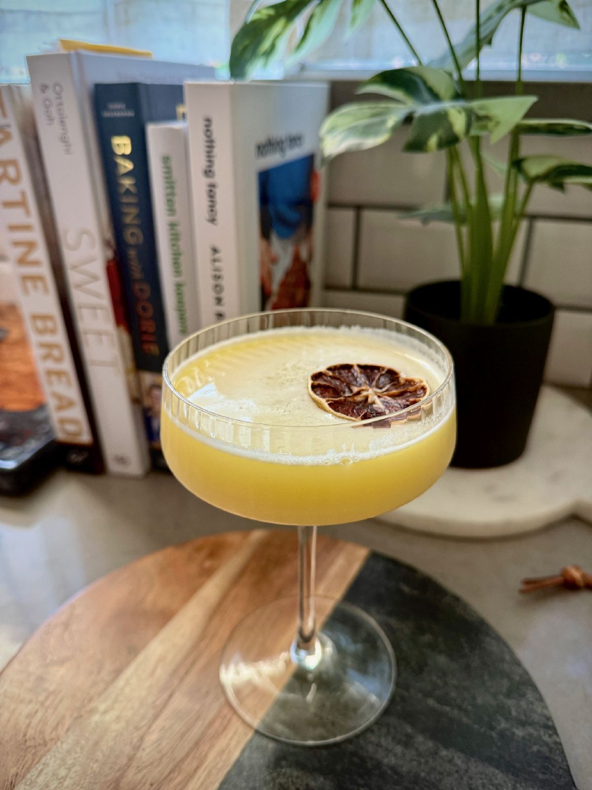 The Olivia is an easy but unique gin cocktail...similar to a Bee's Knees, with the sweeter honey and amaretto balancing out tart lemon juice. It's got a slight hit of olive oil, not as much for flavor but for texture and balance. The result is an interesting, delicious, super easy gin cocktail that's perfect for any occasion!