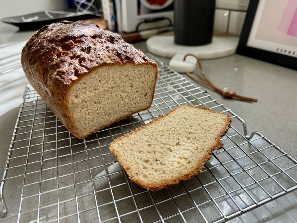 This gluten-free sandwich bread is the best I've ever made...it's incredibly soft and squishy, and sturdy enough to make sandwiches. It's super easy to make, stays soft for days, and will finally let GF people have normal, delicious sandwiches and toast!