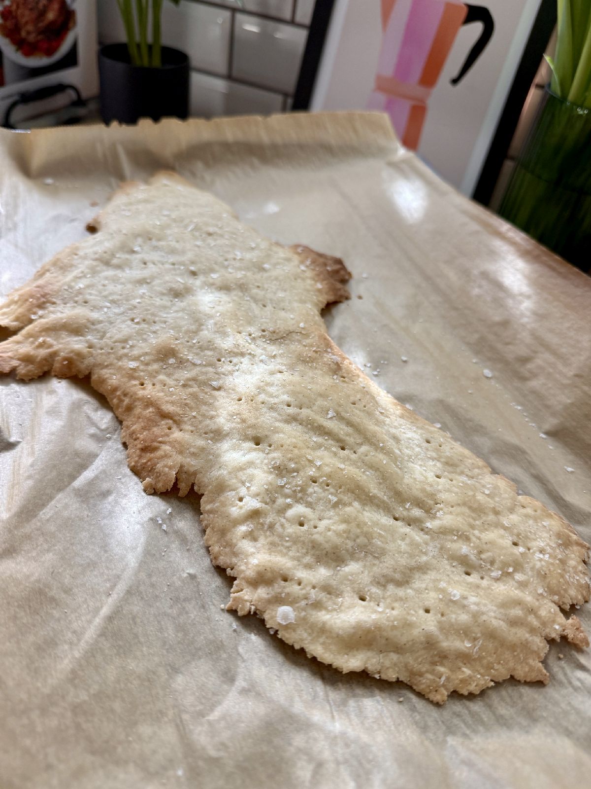 homemade thin crispy crackers