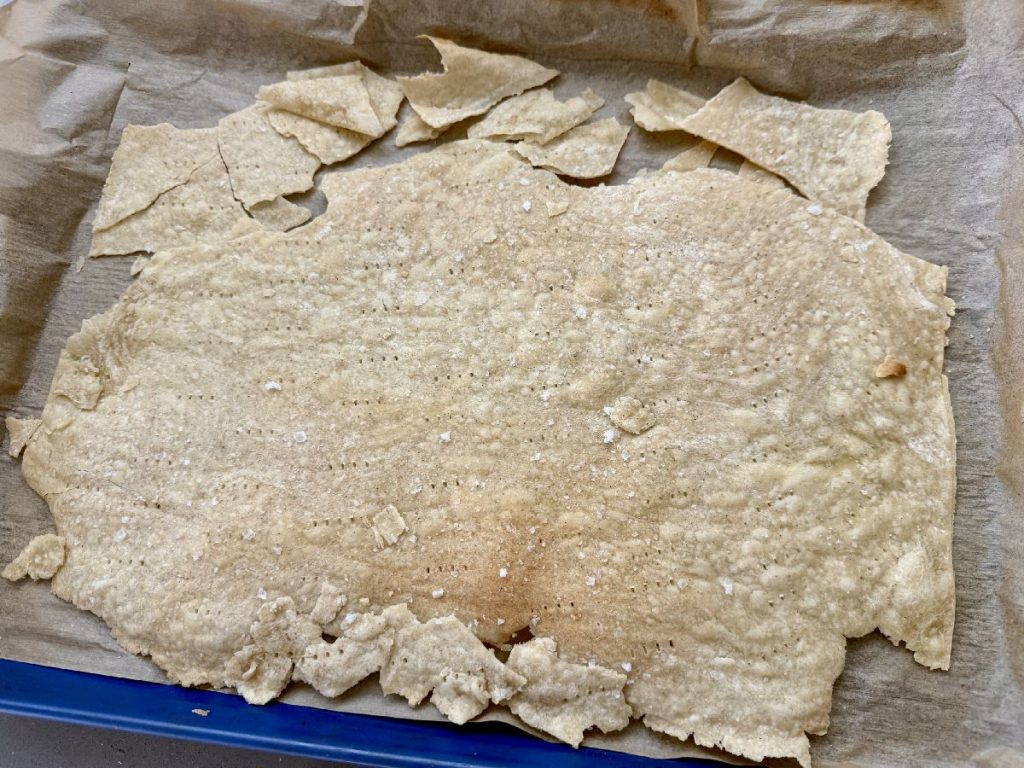 homemade thin crispy crackers