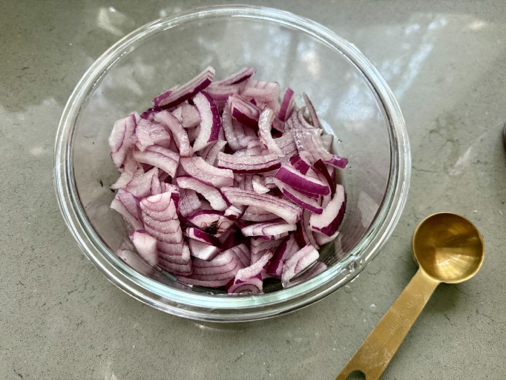 how to pickle red onions